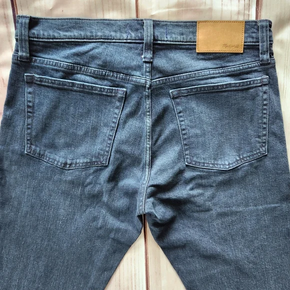 NWT Madewell "Skinny" Slender Dark Waites Wash Blue Jean #NC122 Men's Size 33x34 - Picture 7 of 12